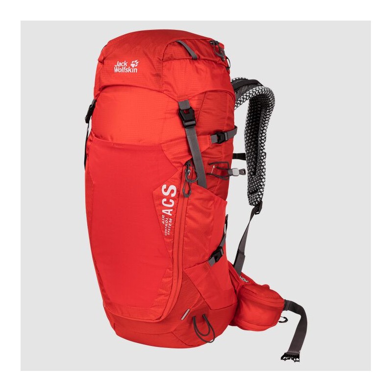 Mochila Senderismo Jack Wolfskin Crosstrail 32 Lt Mujer Rojos Mexico-6348251