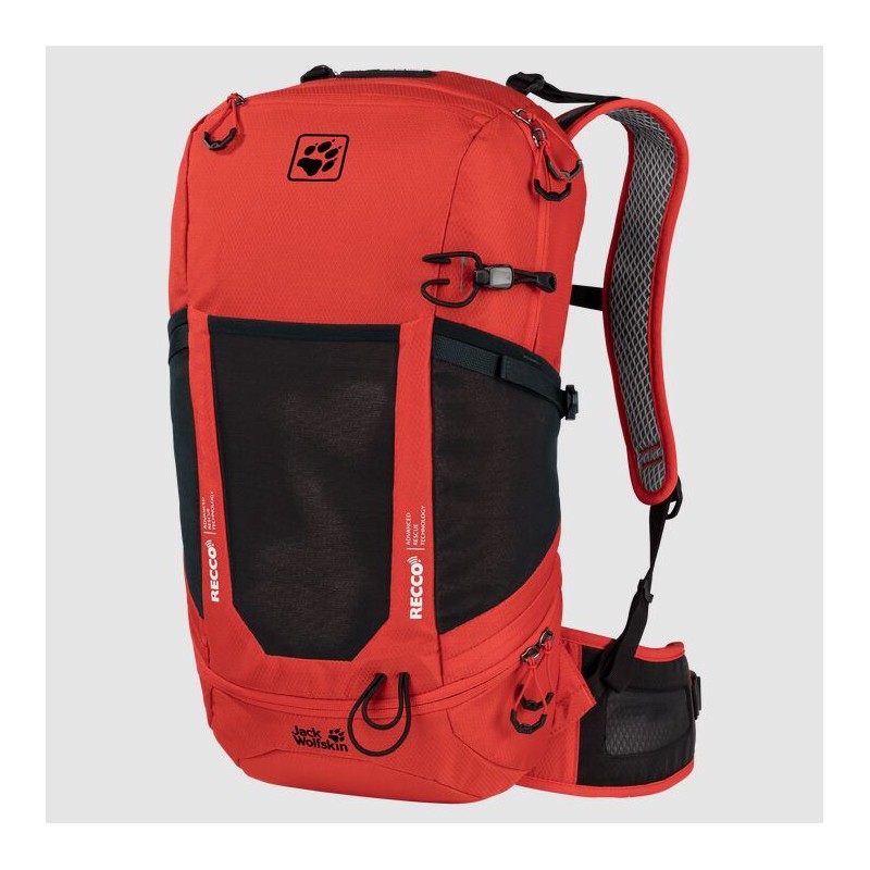 Mochila Senderismo Jack Wolfskin Kingston 22 Recco Mujer Naranjas Rojos Mexico-4591261