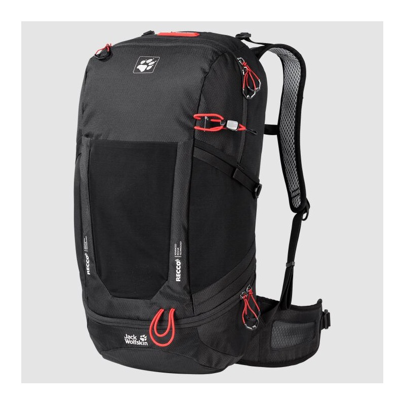 Mochila Senderismo Jack Wolfskin Kingston 30 Recco Mujer Negros Mexico-1269487