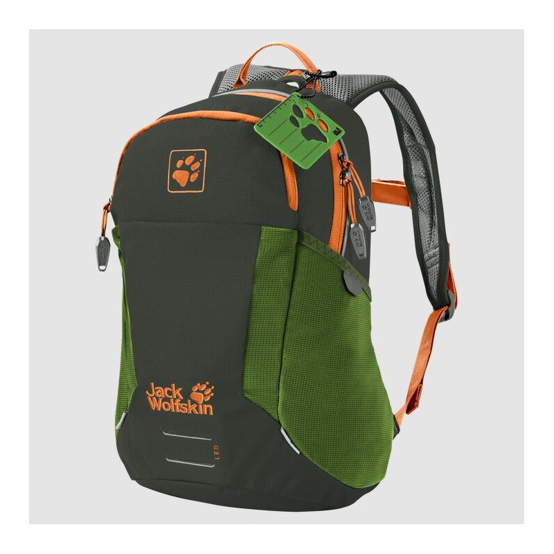 Mochila Ciclismo Jack Wolfskin Moab Jam Niños Verdes Mexico-1531692