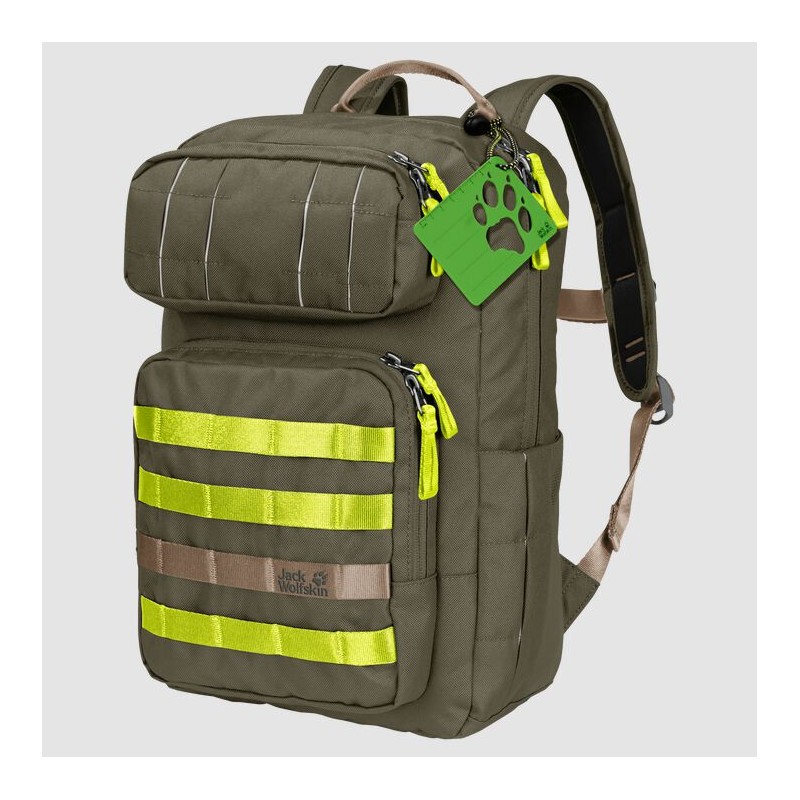 Mochila Jack Wolfskin Little Trt Niños Verdes Oscuro Mexico-3917826