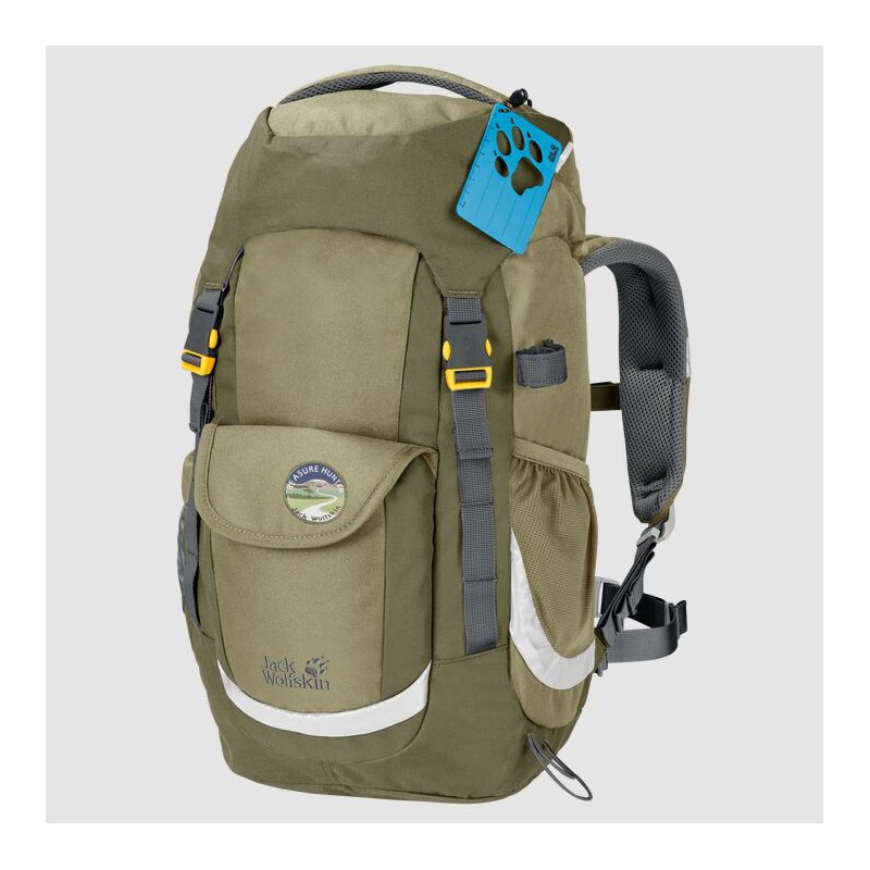 Mochila Senderismo Jack Wolfskin Explorer 20 Niños Kaki Mexico-6143957