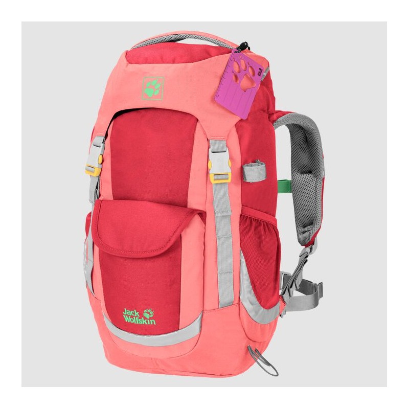 Mochila Senderismo Jack Wolfskin Explorer 20 Niños Rojos Mexico-9542718