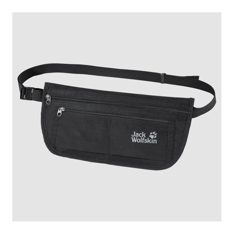 Cartera Jack Wolfskin Document Belt De Luxe Hombre Negros Mexico-5924813