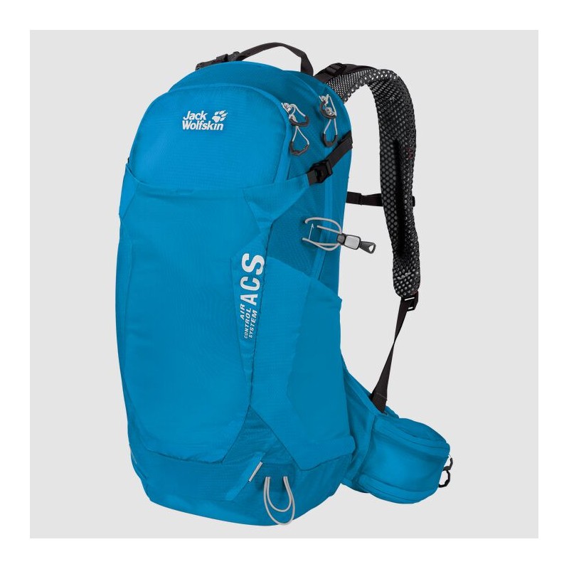 Mochila Senderismo Jack Wolfskin Crosstrail 24 Lt Hombre Azules Mexico-1751834