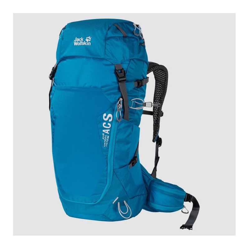 Mochila Senderismo Jack Wolfskin Crosstrail 30 St Hombre Azules Mexico-3675481
