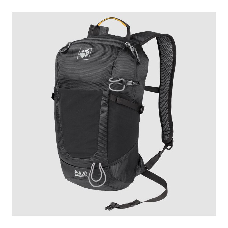 Mochila Senderismo Jack Wolfskin Kingston 16 Hombre Negros Mexico-9251783