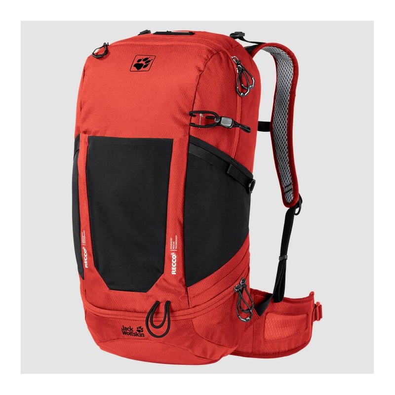 Mochila Senderismo Jack Wolfskin Kingston 30 Recco Hombre Naranjas Rojos Mexico-8711649