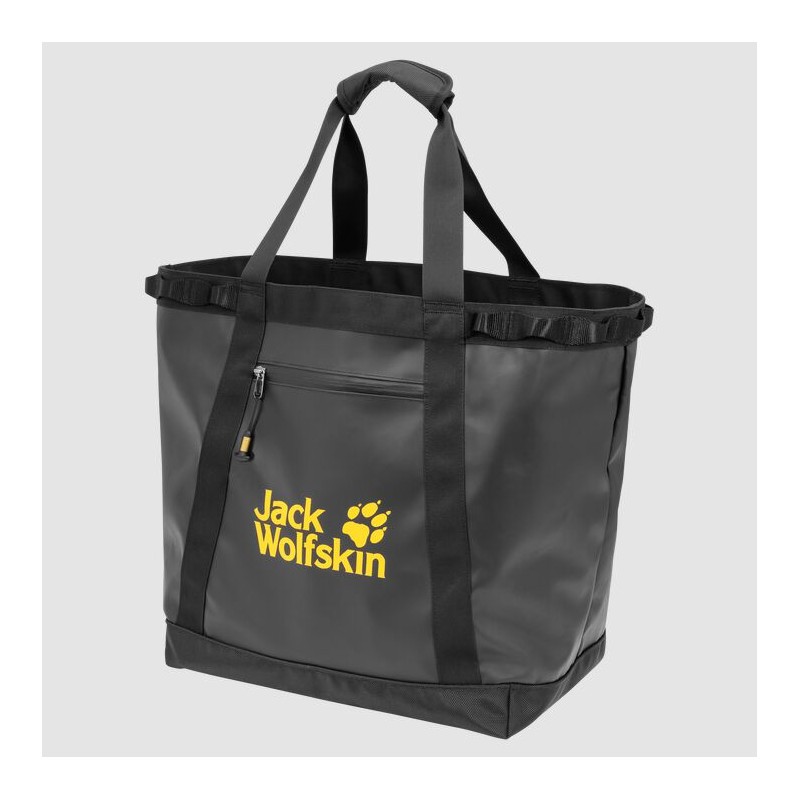 Bolso Hombro Jack Wolfskin Expedition Tote Mujer Negros Mexico-3142816