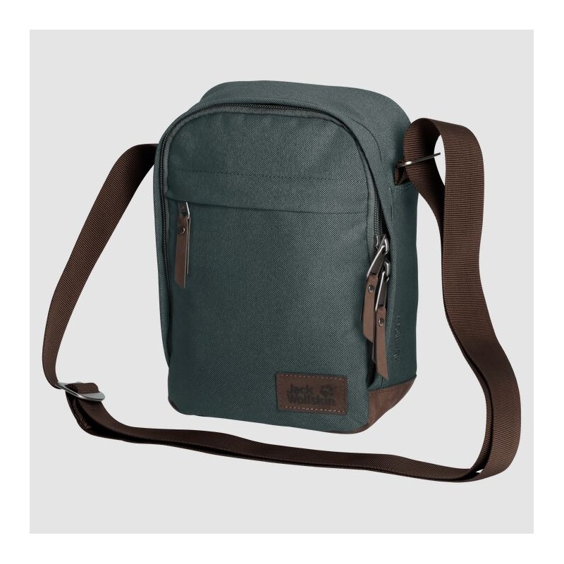 Bolso Hombro Jack Wolfskin Heathrow Mujer Verdes Grises Mexico-3165189