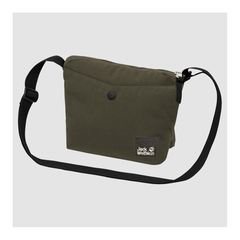 Bolso Hombro Jack Wolfskin Nature Mujer Verdes Mexico-6819152