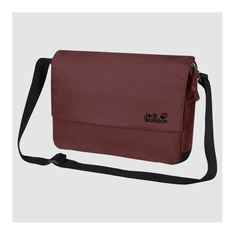 Bolso Hombro Jack Wolfskin Pam Mujer Marrom Oscuro Rojos Mexico-2181794