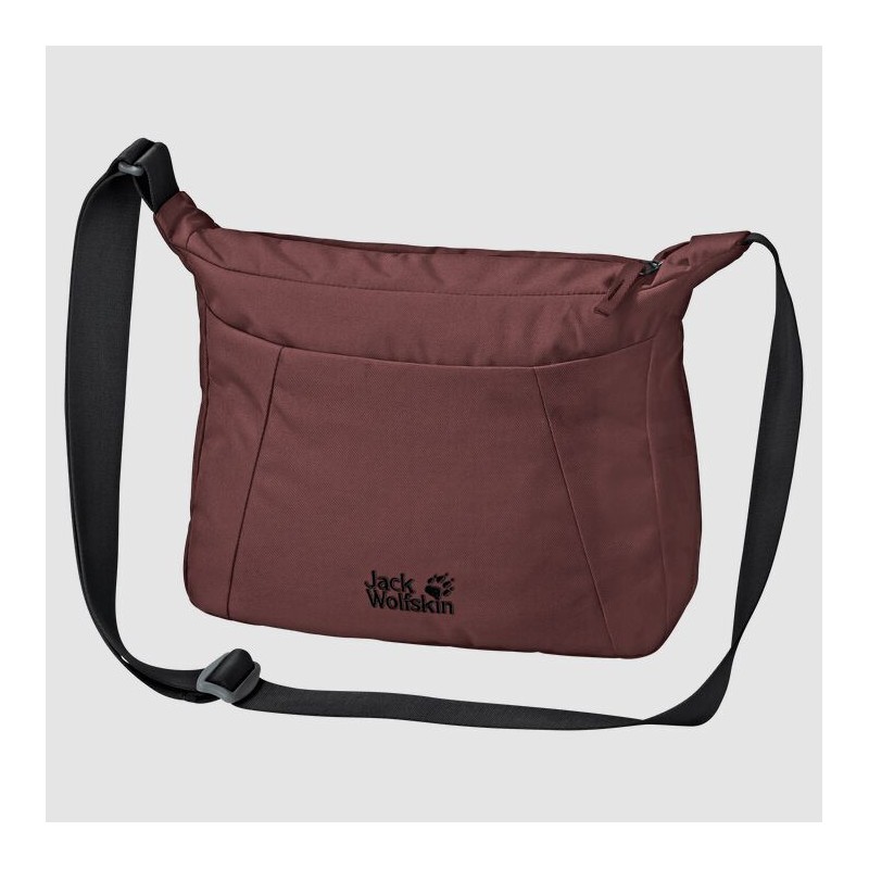 Bolso Hombro Jack Wolfskin Valparaiso Mujer Marrom Oscuro Rojos Mexico-5248176